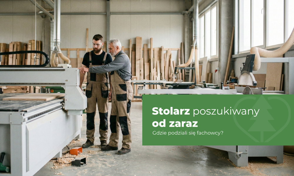 Stolarz poszukiwany od zaraz. Gdzie podziali się fachowcy i jak szkolić nowe pokolenie?