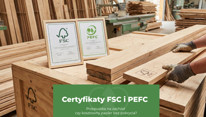 Certyfikaty FSC i PEFC. Sprawdzamy co oznaczają i jakie sa między nimi różnice.