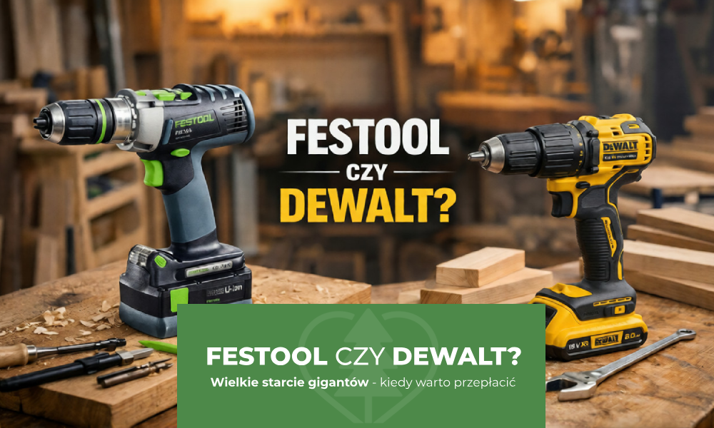 Festool czy DeWalt? Wybieramy narzędzia – kiedy warto przepłacić, a kiedy oszczędzić?