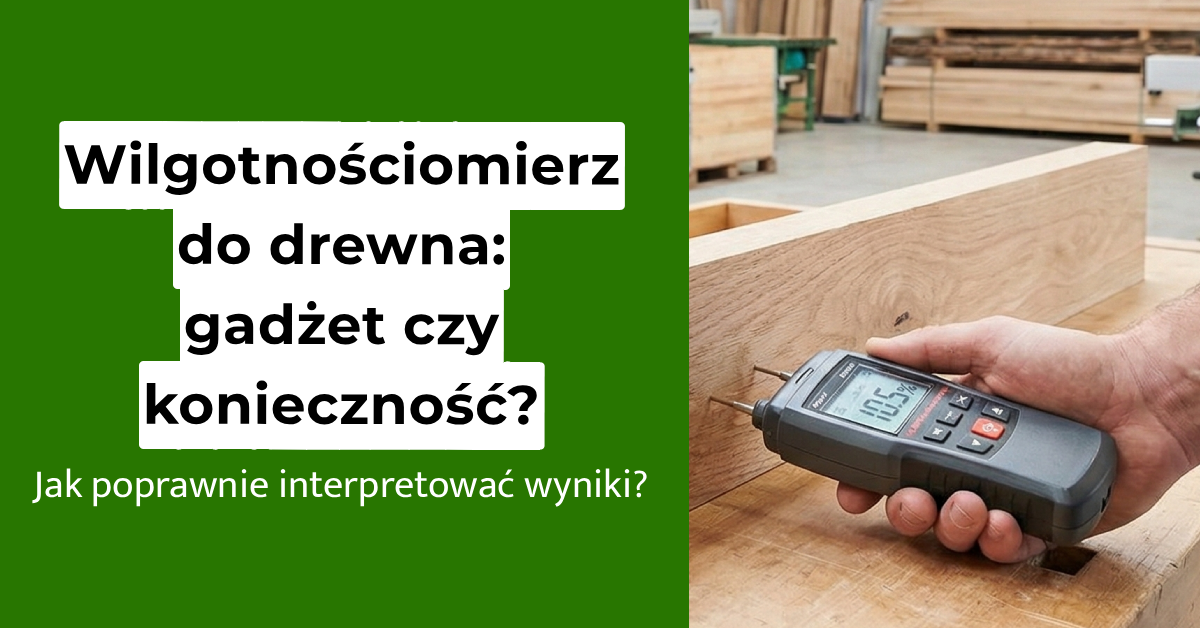 Wilgotnościomierz do drewna: kiedy używać? Jak poprawnie interpretować wyniki?